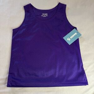 Soffe Tank Top Kids Purple Mesh size M
